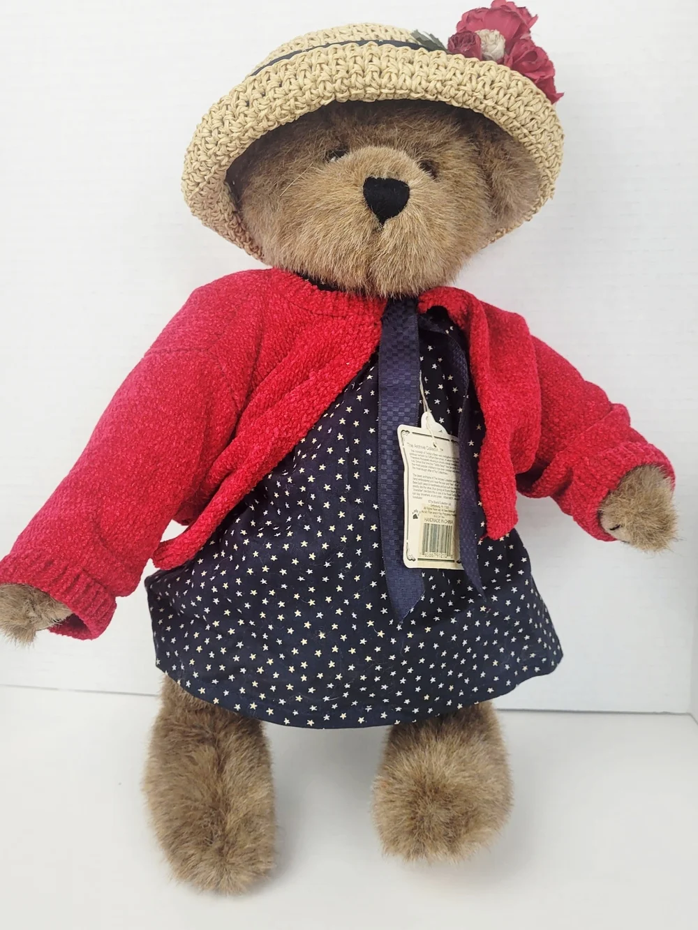 Vtg 2000~Boyds Bears Archive Collection~Eleanore Bearsevelt Plush~Jointed 16